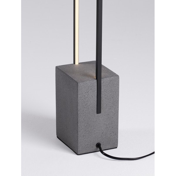 Melna LED stāvlampa (augstums 161 cm) Lithos – Nova Luce-image-2