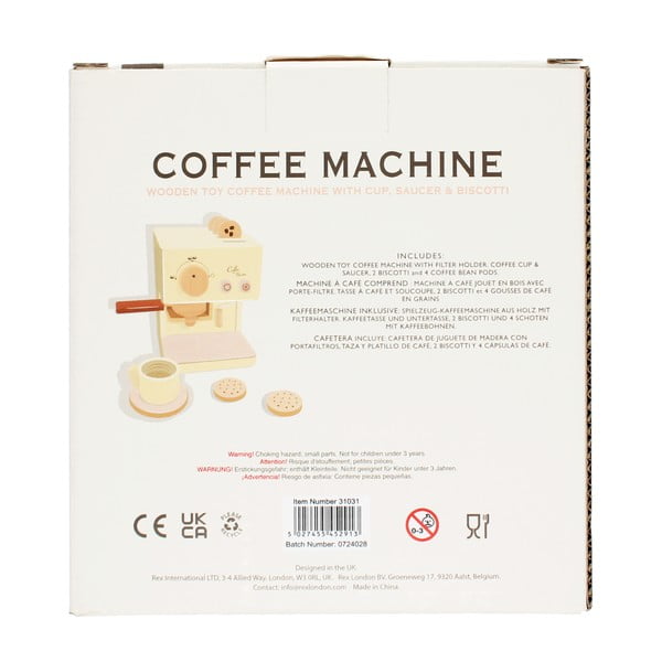 Spēļu virtuves aprīkojums Coffee Machine – Rex London-image-3