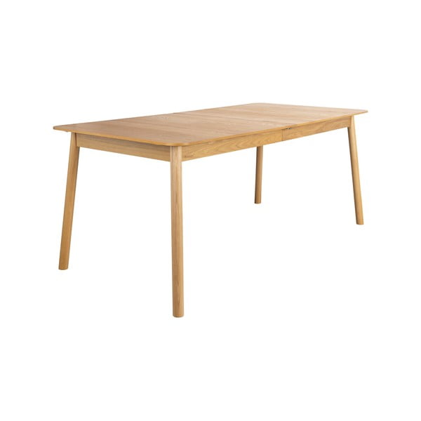 Izvelkams ēdamgalds ar ozolkoka imitācijas galda virsmu 90x180 cm Glimps – Zuiver-image-3