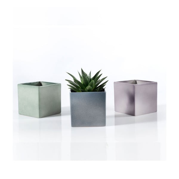 Violets keramikas puķu pods Big Pots Latina, 15 x 15 cm-image-2