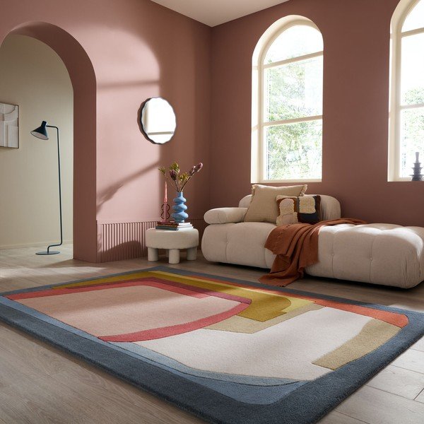 Ar rokām darināts vilnas paklājs 160x230 cm Elwin Wool – Flair Rugs-image-1