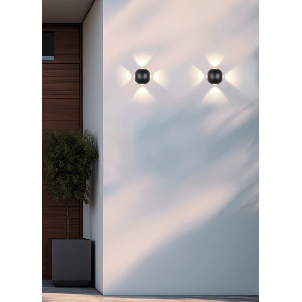 Āra gaismeklis ar kustības sensoru ø 10,5 cm Avisio – Trio-image-1