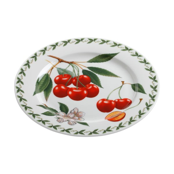 Maxwell & Williams Orchard Fruits Cherries kaula porcelāna šķīvis, ⌀ 20 cm