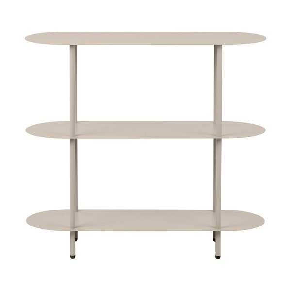 Bēšs metāla plaukts 90x81x31 cm Rieti – House Nordic