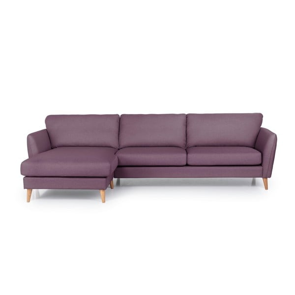 Violets stūra dīvāns (kreisais stūris) Oslo – Scandic