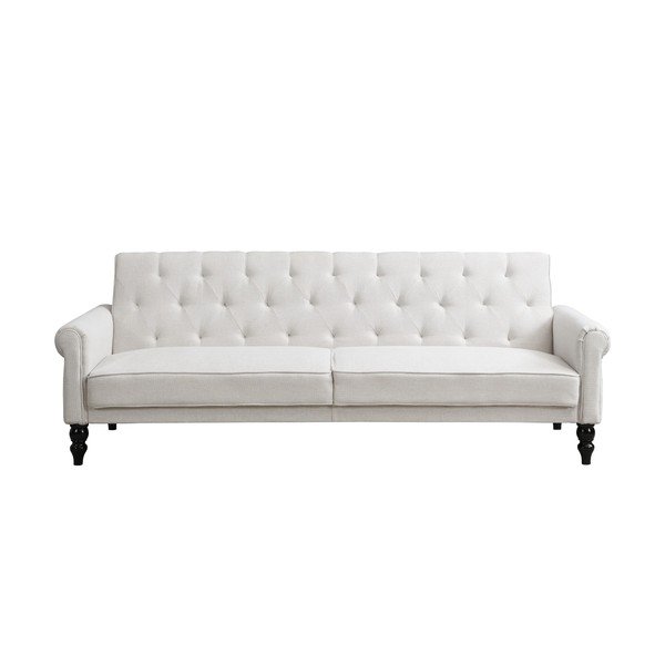Krēmkrāsas regulējams/salokāms dīvāns 222 cm Tyne – Støraa