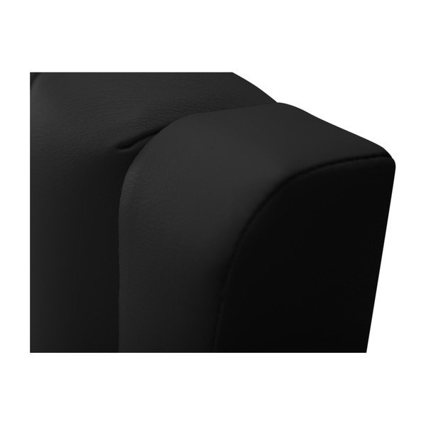 Melns headboard Cosmopolitan Design Dallas, 160 x 120 cm-image-3