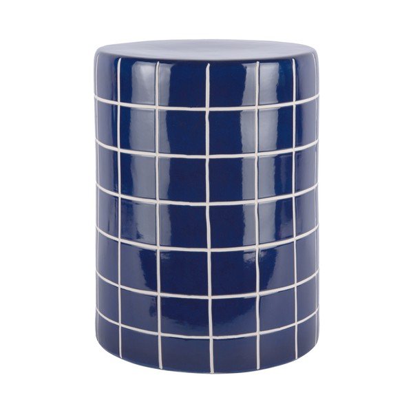 Keramikas apaļš sānu galdiņš ø 33 cm Retro Tiles – Leitmotiv