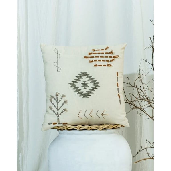 Spilvendrāna no kokvilnas maisījuma 45x45 cm – Mila Home