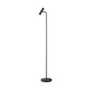 Melna LED stāvlampa ar regulējamu spilgtumu (augstums 154 cm) Stina – Fischer & Honsel