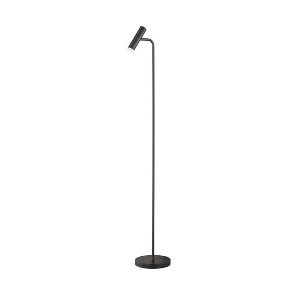 Melna LED stāvlampa ar regulējamu spilgtumu (augstums 154 cm) Stina – Fischer & Honsel