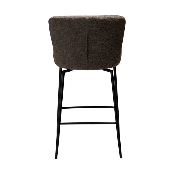 Brūns polsterēts bāra krēsls (sēdekļa augstums 67,5 cm) Glam – DAN-FORM Denmark-image-3