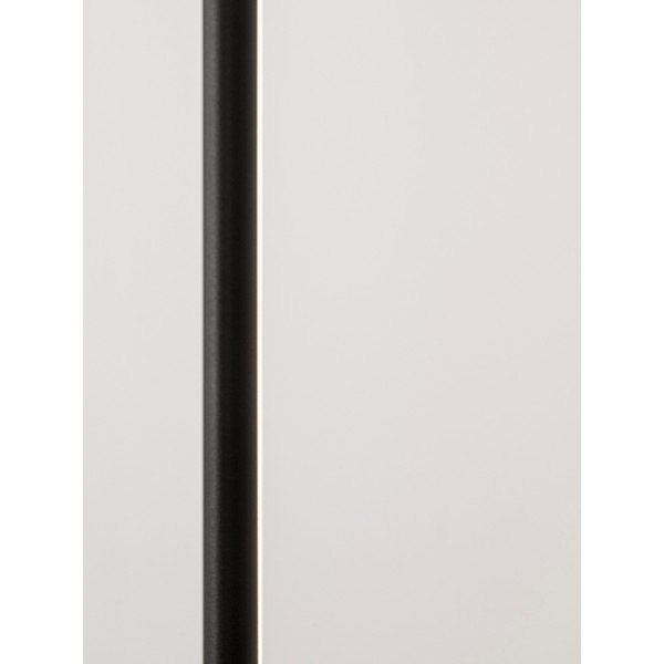 Matēti melna alumīnija LED stāvlampa (augstums 300 cm) Elettra – Nova Luce-image-4