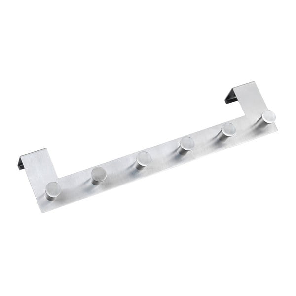 Durvju pakaramais ar 6 āķiem sudraba krāsā Wenko Celano-image-2