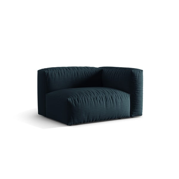 Tumši zila modulārā dīvāna daļa (ar labo stūri) Martina – Micadoni Home-image-1