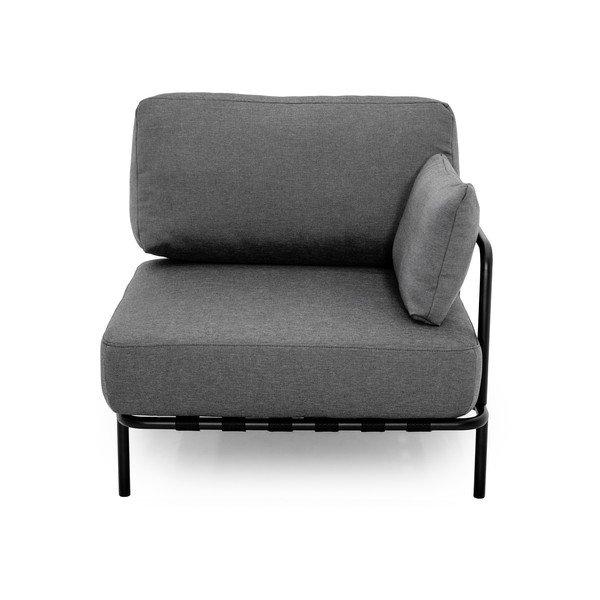 Tumši pelēks modulārais dārza dīvāns (ar maināmu stūri) Salve – Sit Sit-image-3