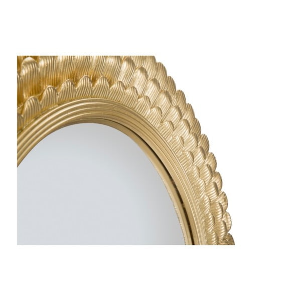 Mauro Ferretti Glam Lamin sienas spogulis dzelzs rāmī, ⌀ 43 cm-image-4