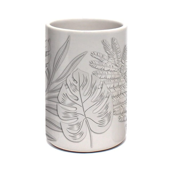 Balts keramikas trauks zobu birstei Amber – douceur d'intérieur