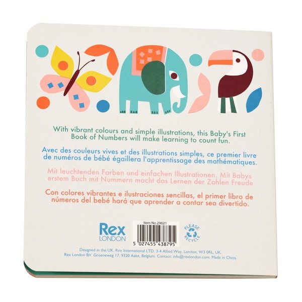 Interaktīvā rotaļlieta First Book of Numbers – Wild Wonders – Rex London-image-4