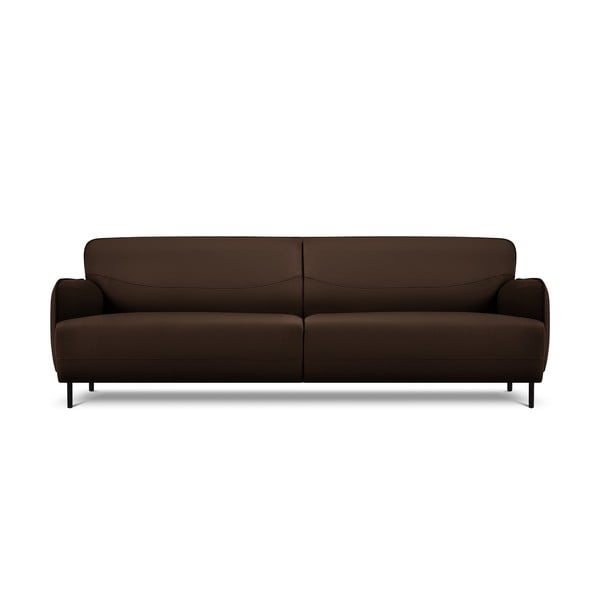 Brūns ādas dīvāns Windsor & Co Sofas Neso, 235 x 90 cm
