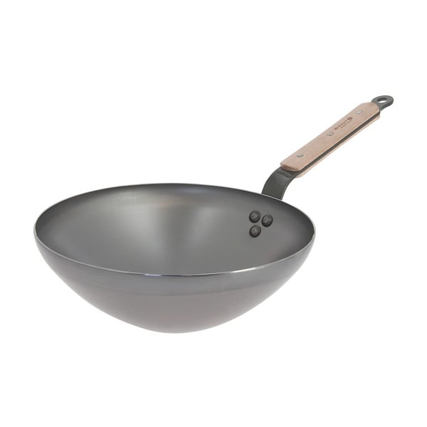 Tērauda WOK panna de Buyer B Bois, ø 28 cm