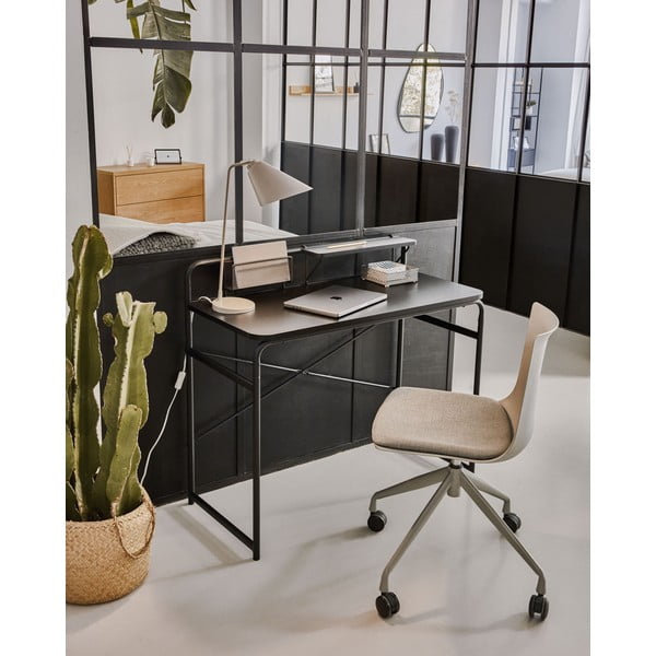 Melns rakstāmgalds Kave Home Foreman-image-1