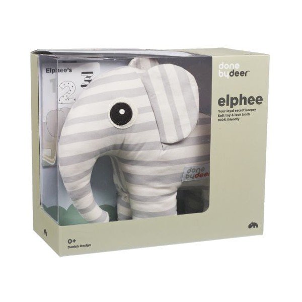 Elphee cuddly rotaļlieta ar bilžu grāmatu-image-2