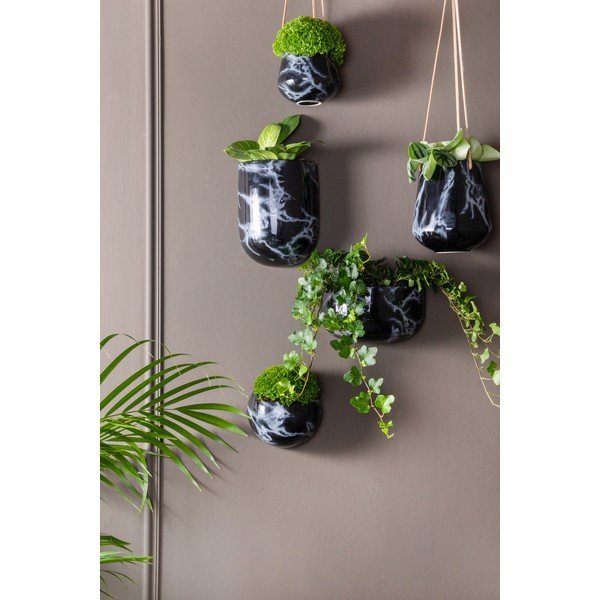 Keramikas piekarināms un pie sienas liekams puķu poda apvalks ø 14,5 cm Globe – PT LIVING-image-2