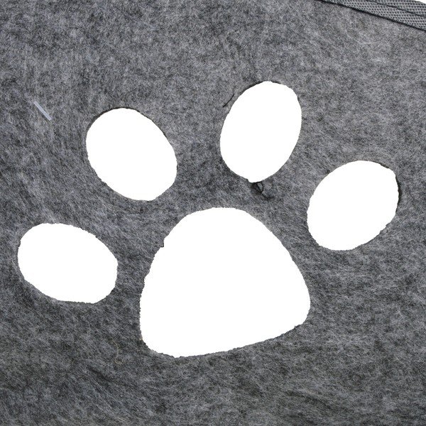 Pelēka gulta kaķiem 52x67 cm – Love Story-image-1