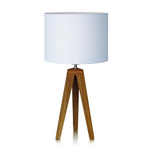 Balta galda lampa Markslöjd Kullen, ⌀ 28 cm