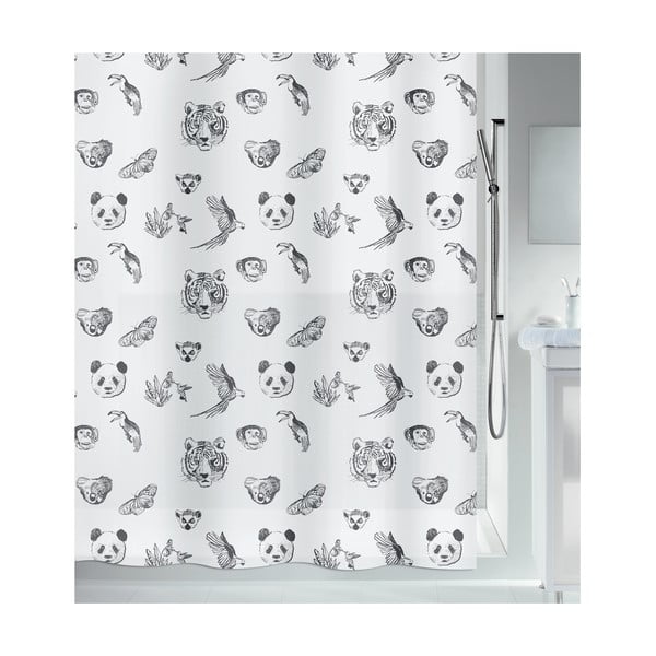 Dušas aizkars 180x200 cm Kuapa – Spirella