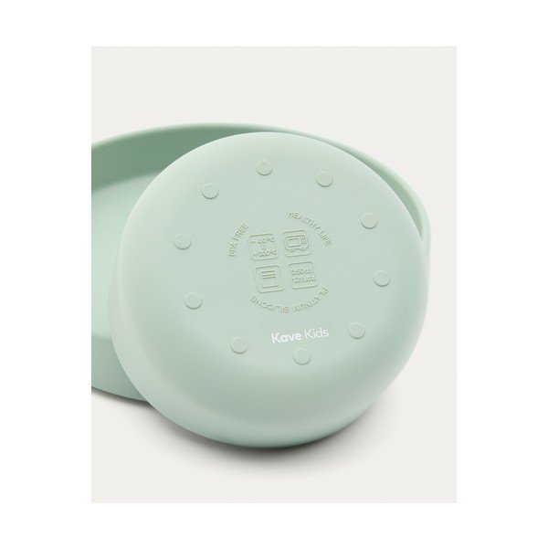 Silikona bērnu pusdienu komplekts (2 gab.) Lili – Kave Home-image-4