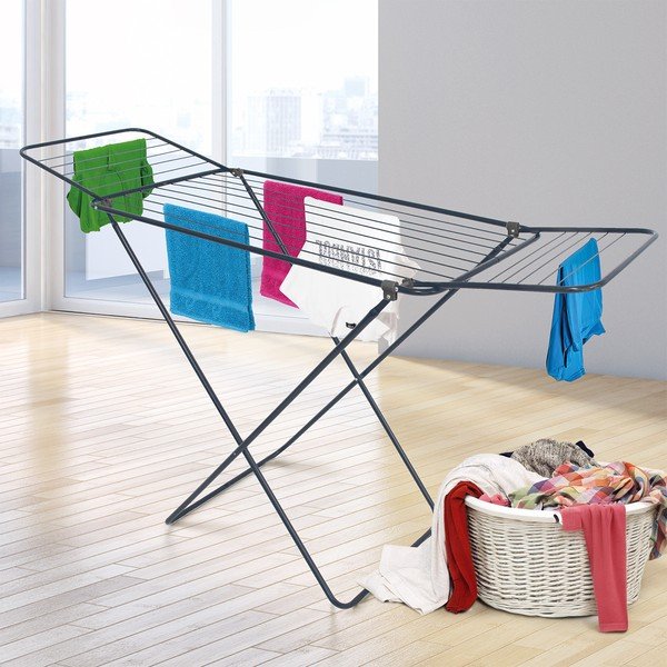 Melns/antracīta pelēks veļas žāvētājs 15 m – Orion-image-1