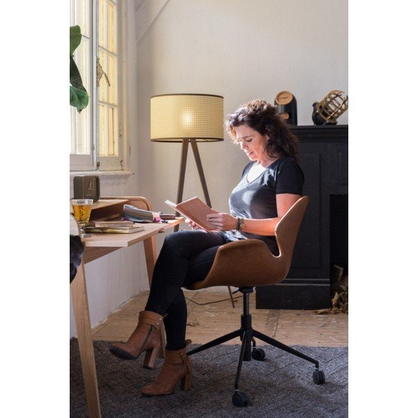 Brūns biroja krēsls Zuiver Office Chair Nikki-image-4