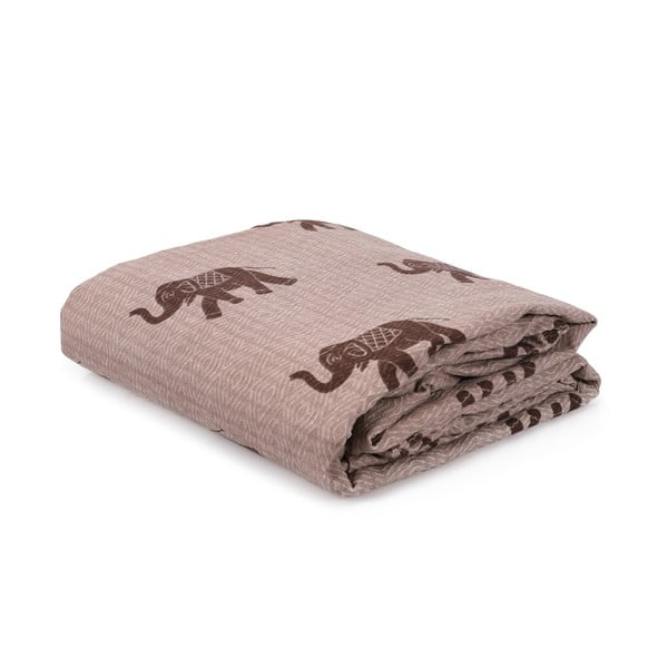 Kokvilnas divguļamās gultas pārklājs ar spilvendrānu un palagu Fil, 200 x 235 cm-image-2