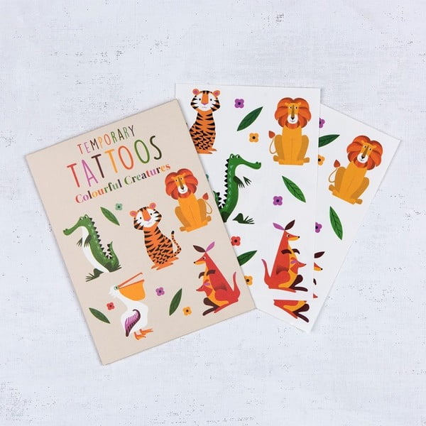 Tetovējuma uzlīmes Rex London Colourful Creatures-image-3