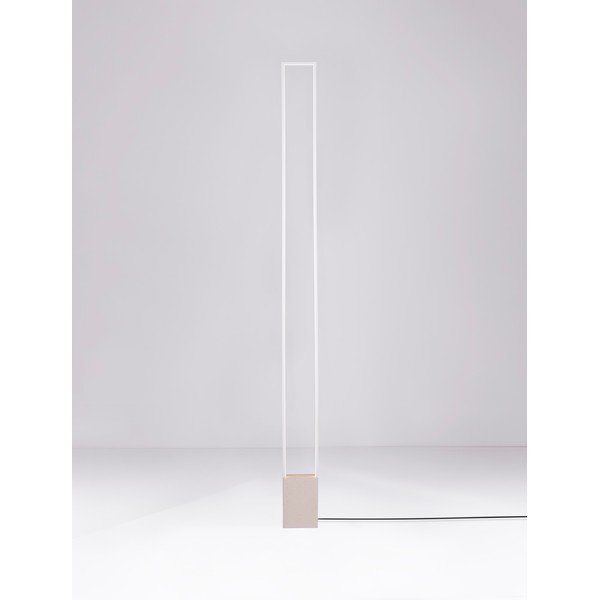 Balta LED stāvlampa (augstums 161 cm) Lithos – Nova Luce-image-3