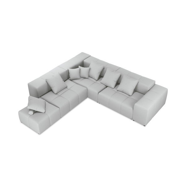 Pelēks stūra dīvāns (maināms stūris) Rome – Cosmopolitan Design -image-2