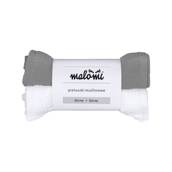 Muslīna autiņi (2 gab.) Muslin – Malomi Kids