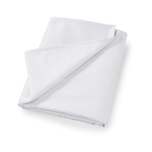 Balts palags no kokvilnas satīna 180x260 cm Cotton Sateen – Bianca