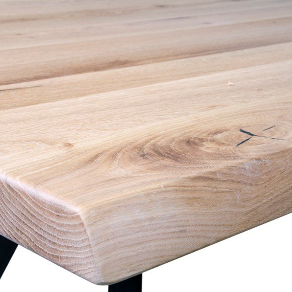 Ēdamgalds no ozola House Nordic Cannes White Oiled, 220 x 100 cm-image-2