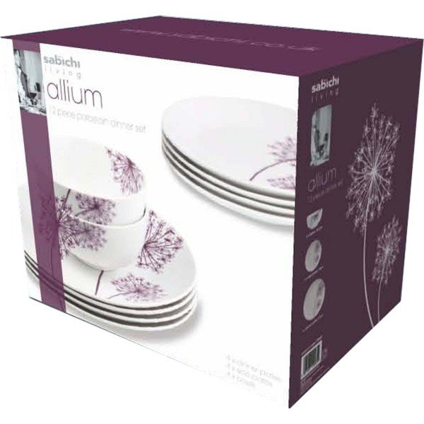 Porcelāna komplekts Allium, 12 gab.-image-1