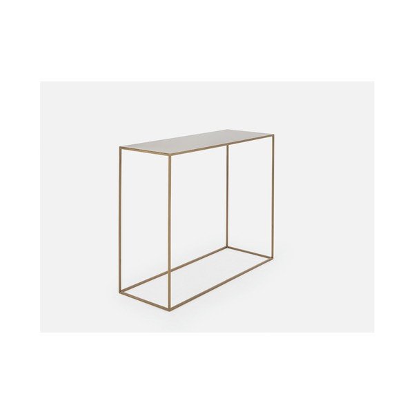 Konsoles galds zelta krāsā CustomForm Tensio, 100 x 35 cm-image-2