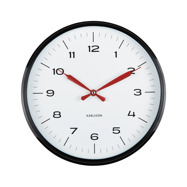 Sienas pulkstenis ø 30 cm Modern Factory – Karlsson