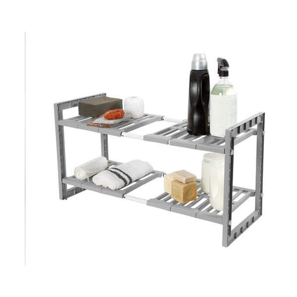 Izvelkamais plaukts zem izlietnes skapīša ar regulējamu platumu Compactor Expandable Shelf-image-3