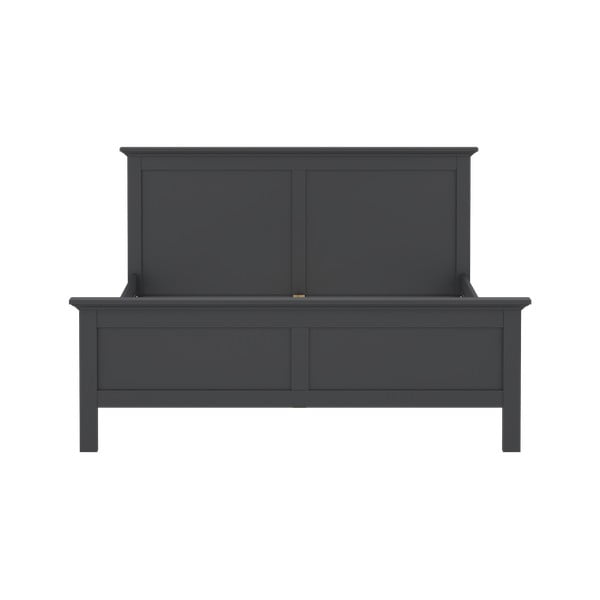 Pelēka divvietīga gulta 160x200 cm Paris – Tvilum-image-2