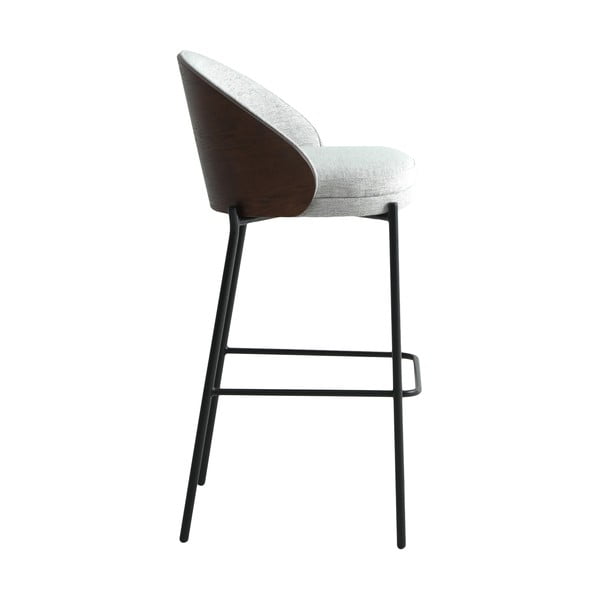 Gaiši pelēki bāra krēsli (2 gab.) 98 cm Canelas – House Nordic-image-3