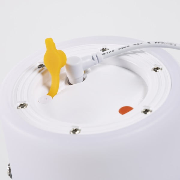 Balta āra lampa Kave Home Janvir, augstums 16 cm-image-3