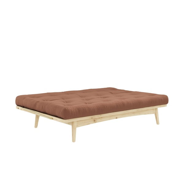 Izvelkamais dīvāns Karup Design Folk Clear/Clay Brown-image-4