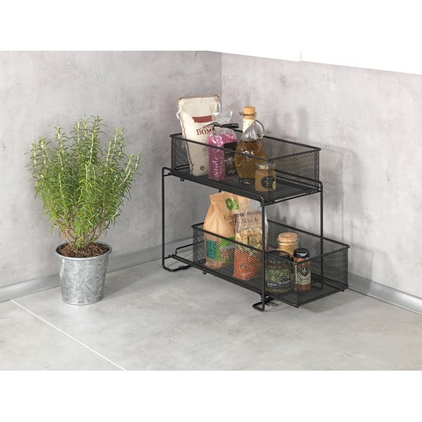 Melns virtuves organizators Wenko Gioma-image-2